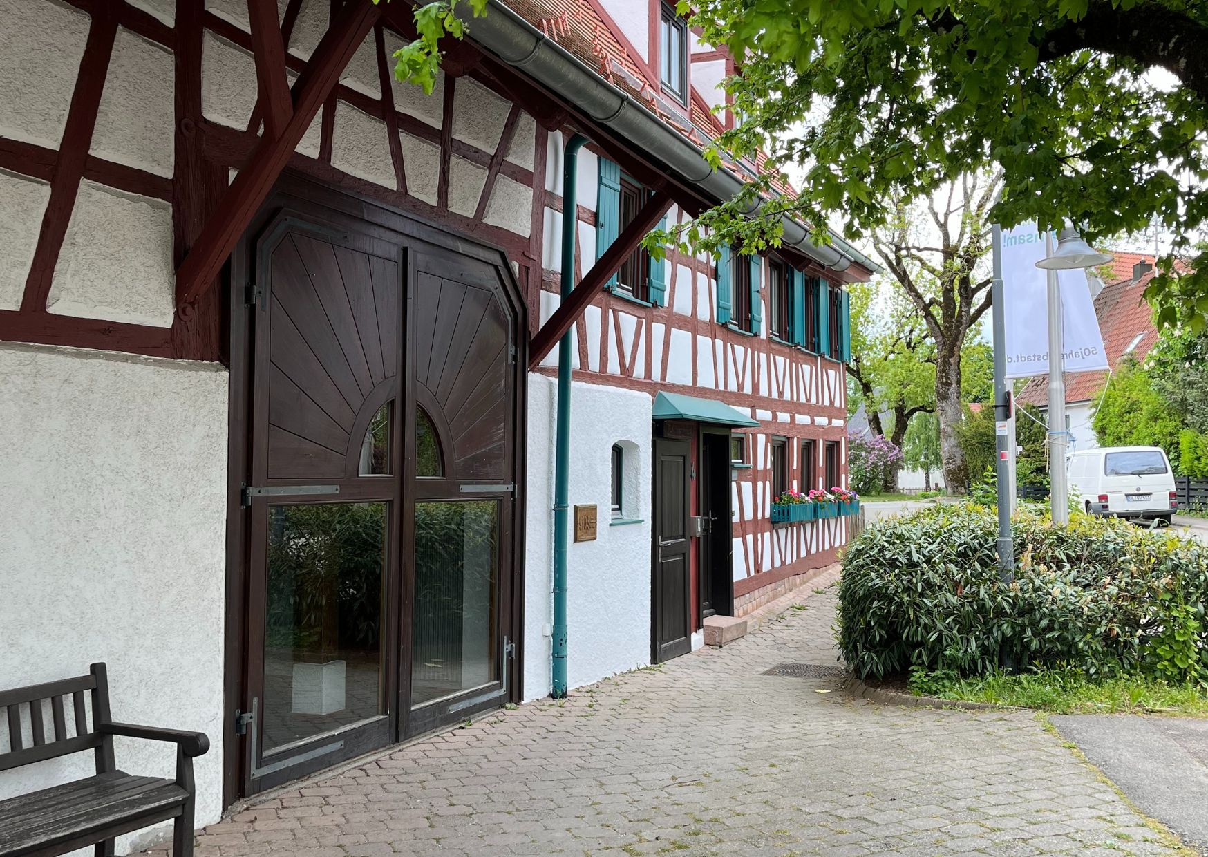 Das Gemeindehaus von Albstadt-Burgfelden