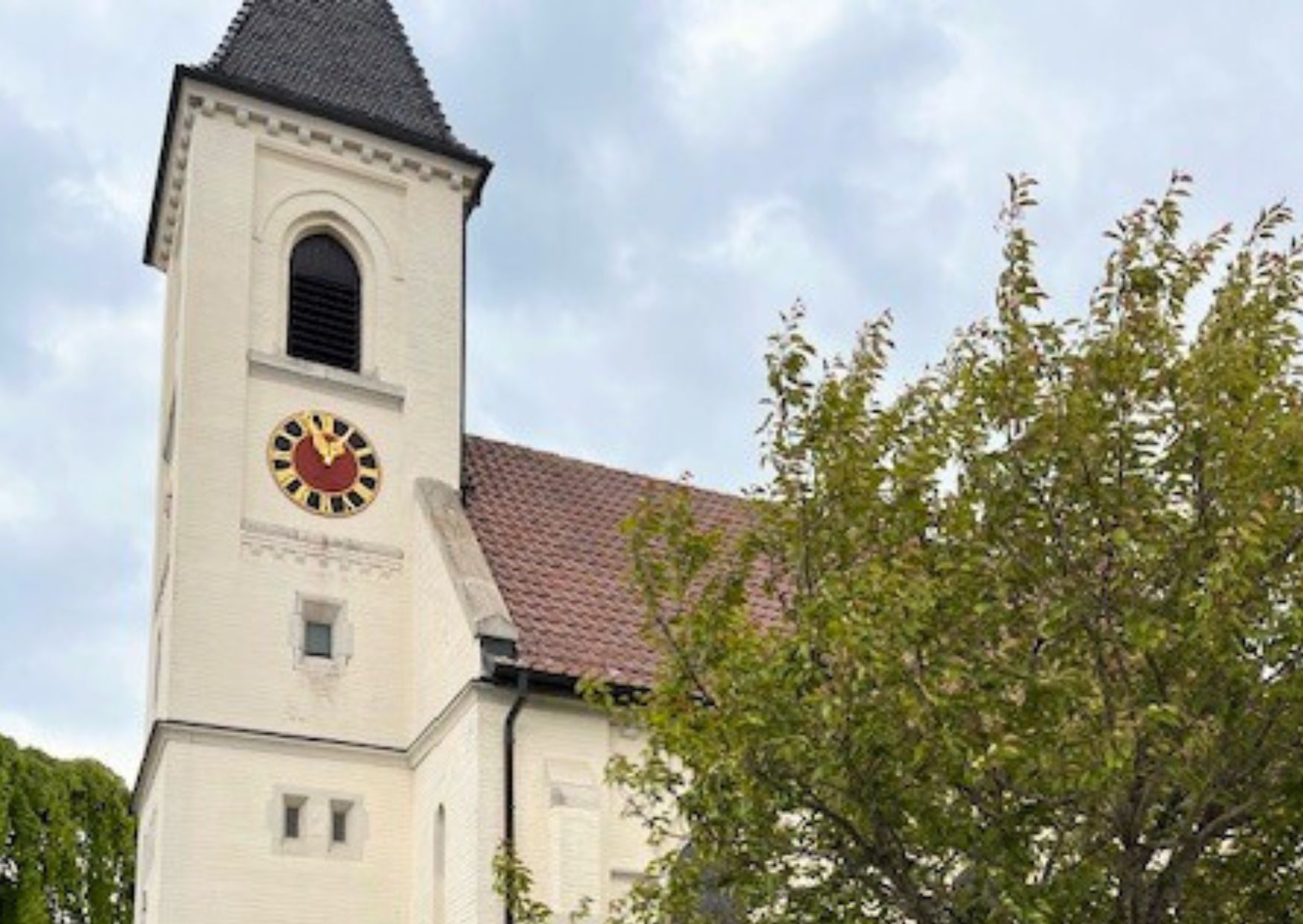 Die neue Kirche von Burgfelden